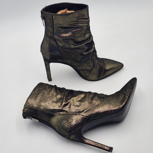 Nine West Shimmery Stiletto Booties - NWOT - Picture 16 of 17